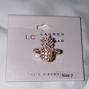 ❌❌SOLD❌❌LC Lauren Conrad Rose Gold Pineapple Ring